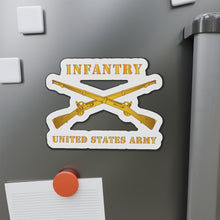 Load image into Gallery viewer, Die-Cut Magnets -SSI -Army - Infantry - Branch - US Army X 300