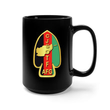 Load image into Gallery viewer, Black Mug 15oz - Combined Joint Special Operations Task Force - Afghanistan wo txt
