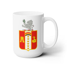 Load image into Gallery viewer, White Ceramic Mug 15oz - Army - 150th Field Artillery Regiment wo Txt