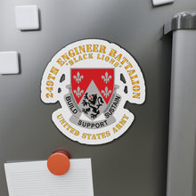 Load image into Gallery viewer, Die-Cut Magnets -SSI - Army - DUI - 249th Engineer Battalion