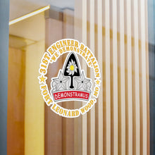 Load image into Gallery viewer, Kiss-Cut Vinyl Decals - Army - 31st Engineer Battalion - We Demonstrate - Ft Leonard Wood, MO