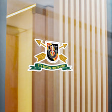 Load image into Gallery viewer, Kiss-Cut Vinyl Decals - Army - 5th Special Forces Group - Vietnam - Flash w Br - Ribbon X 300