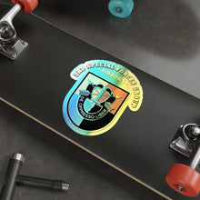 Load image into Gallery viewer, Holographic Die-cut Stickers - SOF - 3rd SFG Flash w Txt V1