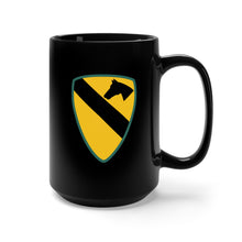 Load image into Gallery viewer, Black Mug 15oz - SSI - 1st Cavalry Division X 300