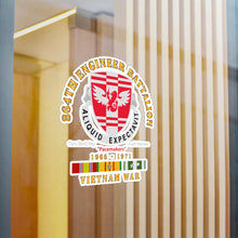 Load image into Gallery viewer, Kiss-Cut Vinyl Decals - Army - 864th Engineer Bn - 1965 - 1971 w VN SVC