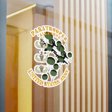 Load image into Gallery viewer, Kiss-Cut Vinyl Decals - Army - Paratrooper w 3 Airborne Badges - Mass Tac