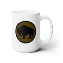 Load image into Gallery viewer, White Ceramic Mug 15oz - Army - 92nd Infantry Division wo Txt