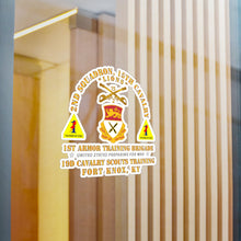 Load image into Gallery viewer, Kiss-Cut Vinyl Decals - Army - 2nd Squadron, 15th Cavalry (19D) - 1st Ar Tng Bde Ft Knox, KY