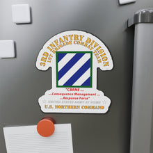 Load image into Gallery viewer, Die-Cut Magnets - 3rd ID - CBRNE - US NorthCom
