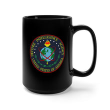 Load image into Gallery viewer, Black Mug 15oz - Defense Intelligence Agency X 300