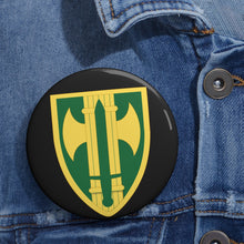 Load image into Gallery viewer, Custom Pin Buttons - 18th MP Bde wo Txt wo DS