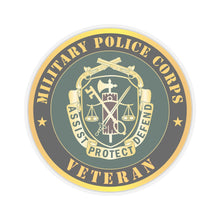 Load image into Gallery viewer, Kiss - Cut Stickers - Army - Military Police Corps Regimental Crest - Veteran X 300
