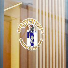 Load image into Gallery viewer, Kiss-Cut Vinyl Decals - Army - COA - 50th Infantry Regiment - Play the Game