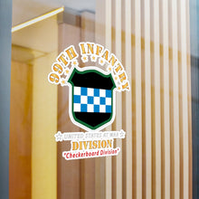 Load image into Gallery viewer, Kiss-Cut Vinyl Decals - Army - 99th Infantry Division - Checkerboard Division X 300