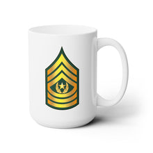 Load image into Gallery viewer, White Mug 15oz - Army - Command Sergeant Major - CSM wo Txt