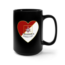 Load image into Gallery viewer, Black Mug 15oz - 101st Airborne Division - 2nd Bde Combat Team - 1st Bn, 75th Cavalry - Widowmakers