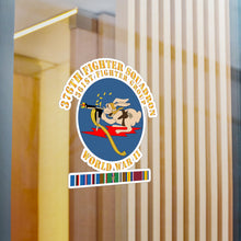 Load image into Gallery viewer, Kiss-Cut Vinyl Decals - AAC - 376th Fighter Squadron - WWII w EUR SVC