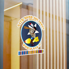 Load image into Gallery viewer, Kiss-Cut Vinyl Decals - AAC - 64th Bomb Squadron - WWII w PAC SVC X 300