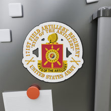 Load image into Gallery viewer, Die-Cut Magnets - Army - 171st Field Artillery Regiment - DUI w FA Sep X 300