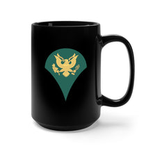 Load image into Gallery viewer, Black Mug 15oz - Army - Enlisted - SPC 4 - Specialist 4 - Std wo Txt X 300