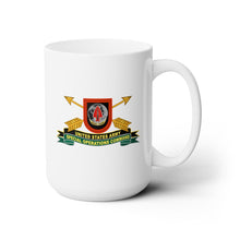 Load image into Gallery viewer, White Ceramic Mug 15oz - Army - US Army Special Operations Command - DUI - New - Flash w Br - Ribbon X 300