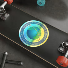 Load image into Gallery viewer, Holographic Die-cut Stickers - National Reconnaissance Office (NRO)