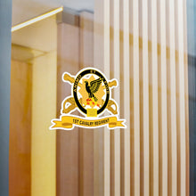 Load image into Gallery viewer, Kiss-Cut Vinyl Decals - Army - 1st Cavalry Regiment w Br - Ribbon