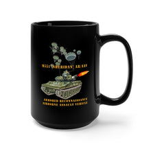 Load image into Gallery viewer, Black Mug 15oz - M551 Sheridan - Firing - ARV-AAV w Paratroopers