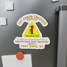 Load image into Gallery viewer, Die-Cut Magnets - Army - 1st Armor Training Brigade (OSUT) - Ft Knox, KY
