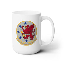 Load image into Gallery viewer, White Ceramic Mug 15oz - Army - USAF - 52nd Operations Support Squadron wo Txt