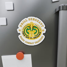 Load image into Gallery viewer, Die-Cut Magnets - Drill Sgt Badge - Basic Combat Training X 300