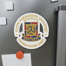 Load image into Gallery viewer, Die-Cut Magnets - Army - 515th Parachute Infantry Regiment - DUI - United States Army X 300