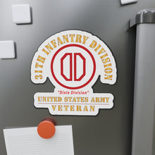 Load image into Gallery viewer, Die-Cut Magnets - Army - SSI - 31st Infantry Division - Dixie Division - US Army Veteran X 300