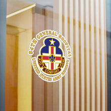 Load image into Gallery viewer, Kiss-Cut Vinyl Decals - Army - 94th General Hospital - TX - USAR V1