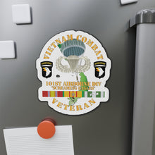 Load image into Gallery viewer, Die-Cut Magnets - Army - Vietnam Combat Veteran w 101st Airborne Div SSI X 300