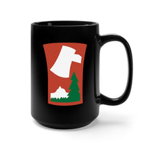 Load image into Gallery viewer, Black Mug 15oz - SSI - 70th Infantry Division X 300