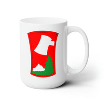 Load image into Gallery viewer, White Ceramic Mug 15oz - Army - 70th Infantry Division wo Txt