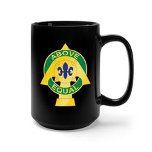 Load image into Gallery viewer, Black Mug 15oz - 110th Armor Regiment - DUI wo Txt X 300