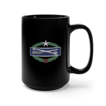 Load image into Gallery viewer, Black Mug 15oz - ROK Korean Army Combat Infantry Badge wo Txt X 300
