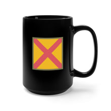 Load image into Gallery viewer, Black Mug 15oz - SSI - 63rd Cavalry Division X 300