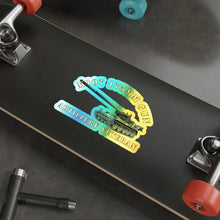 Load image into Gallery viewer, Holographic Die-cut Stickers - M107 - 175mm Gun - Artillery Veteran