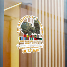 Load image into Gallery viewer, Kiss-Cut Vinyl Decals - Army - Gulf War Vet w 1st Bn 94th Artillery