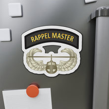 Load image into Gallery viewer, Die-Cut Magnets - Army - Rappel Master Tab with Air Assault Badge wo Txt