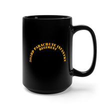 Load image into Gallery viewer, Black Mug 15oz - Army - 503rd Parachute Infantry Regiment Txt Only X 300