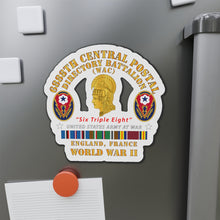 Load image into Gallery viewer, Die-Cut Magnets -SSI -Army - 6888th Central Postal Directory Battalion - WWII w EU SVC
