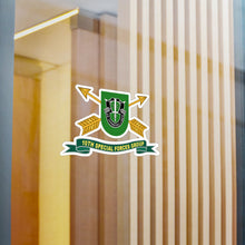 Load image into Gallery viewer, Kiss-Cut Vinyl Decals - Army - 10th Special Forces Group - Flash w Br - Ribbon X 300