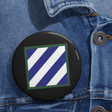 Load image into Gallery viewer, Custom Pin Buttons - SSI - 3rd Infantry Division wo Text X 300