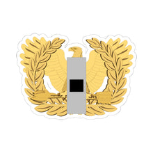 Load image into Gallery viewer, Kiss-Cut Stickers - Army - Warrant Officer - W01 - Flat - Eagle and Bar wo txt X 300
