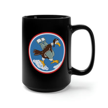 Load image into Gallery viewer, Black Mug 15oz - 772nd Bomb Squadron, 463rd Bomb Group - 15th AF wo txt X 300