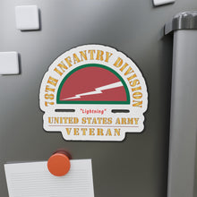 Load image into Gallery viewer, Die-Cut Magnets - Army - SSI - 78th Infantry Division - Lightning - US Army Veteran X 300